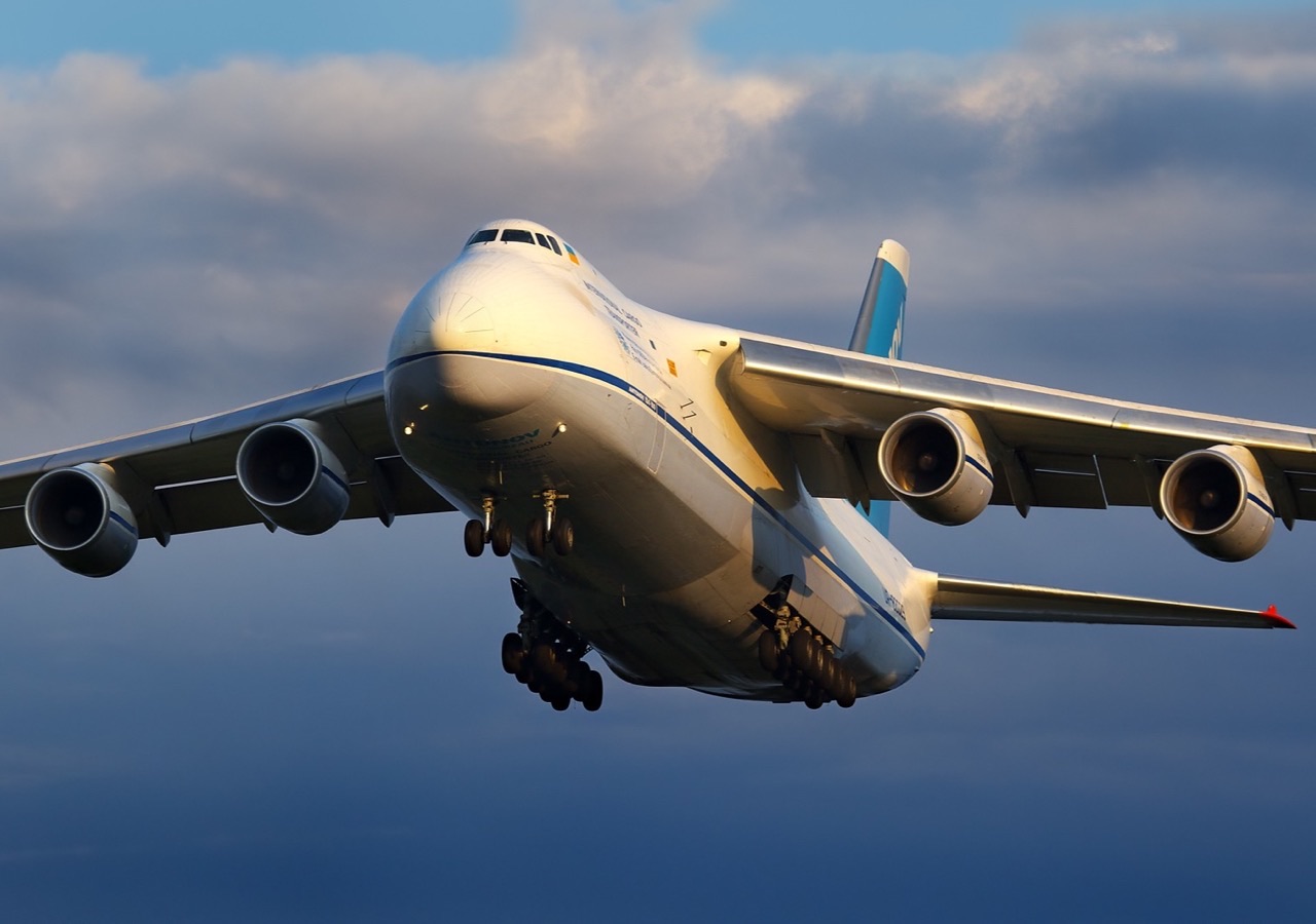Antonov An-124 Ruslan aircraft in flight